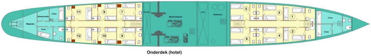 Kapitein Anna Hotel Amsterdam Luaran gambar